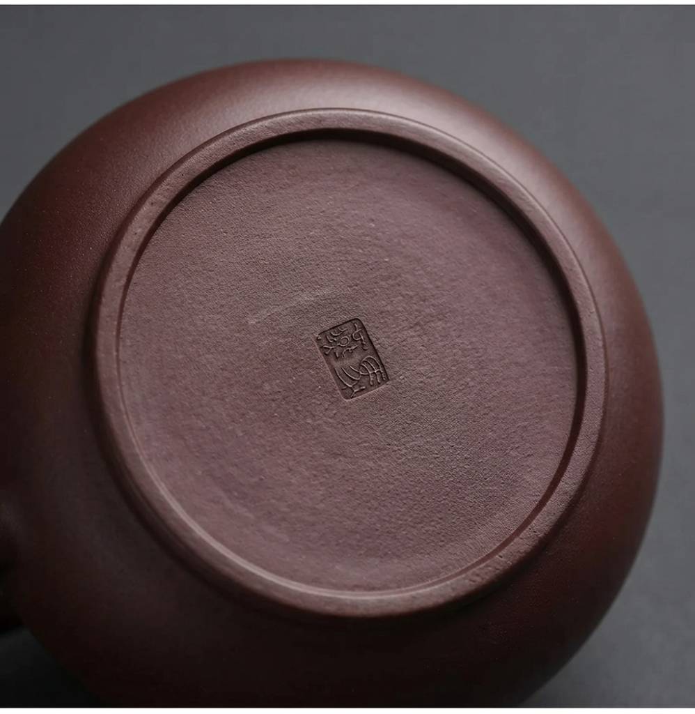 150g Small Yixing Purple Clay Tea Leaf Jar with Secure Seal