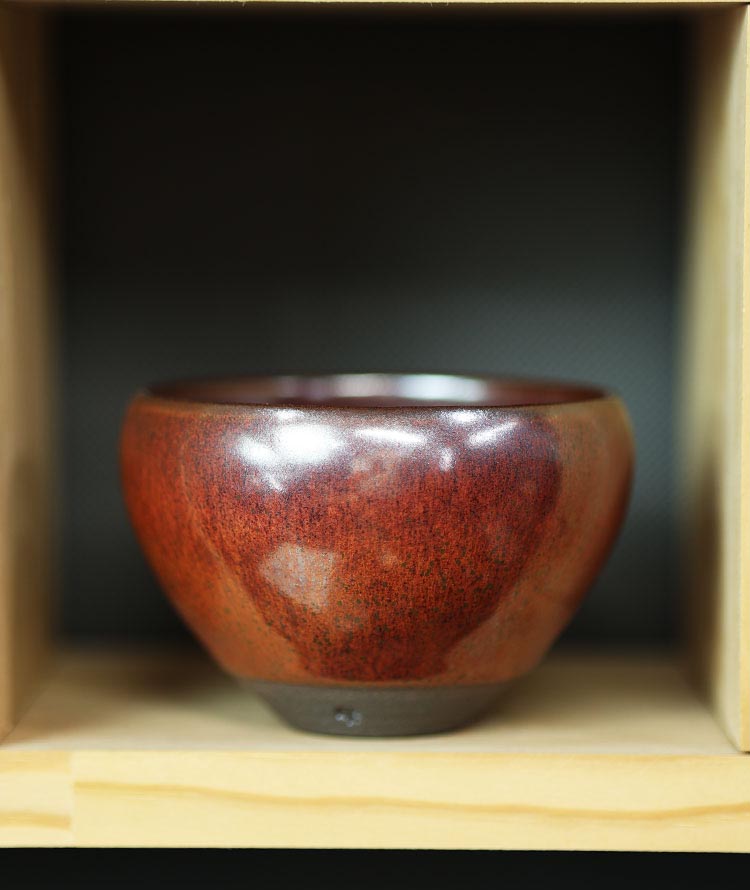 Authentic Jianyang Kiln-Fired Ceramic Master Cup