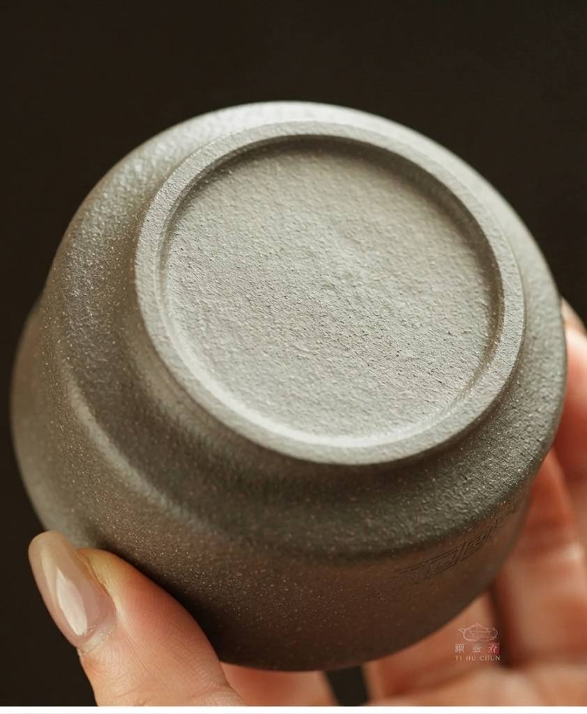 Handmade Yixing Zisha Crab Shell Green Tea Tasting Cup 80ml High Temperature Clay