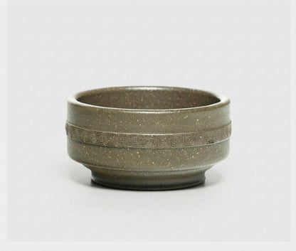 Handmade Yixing Zisha Crab Shell Green Tea Tasting Cup 80ml High Temperature Clay