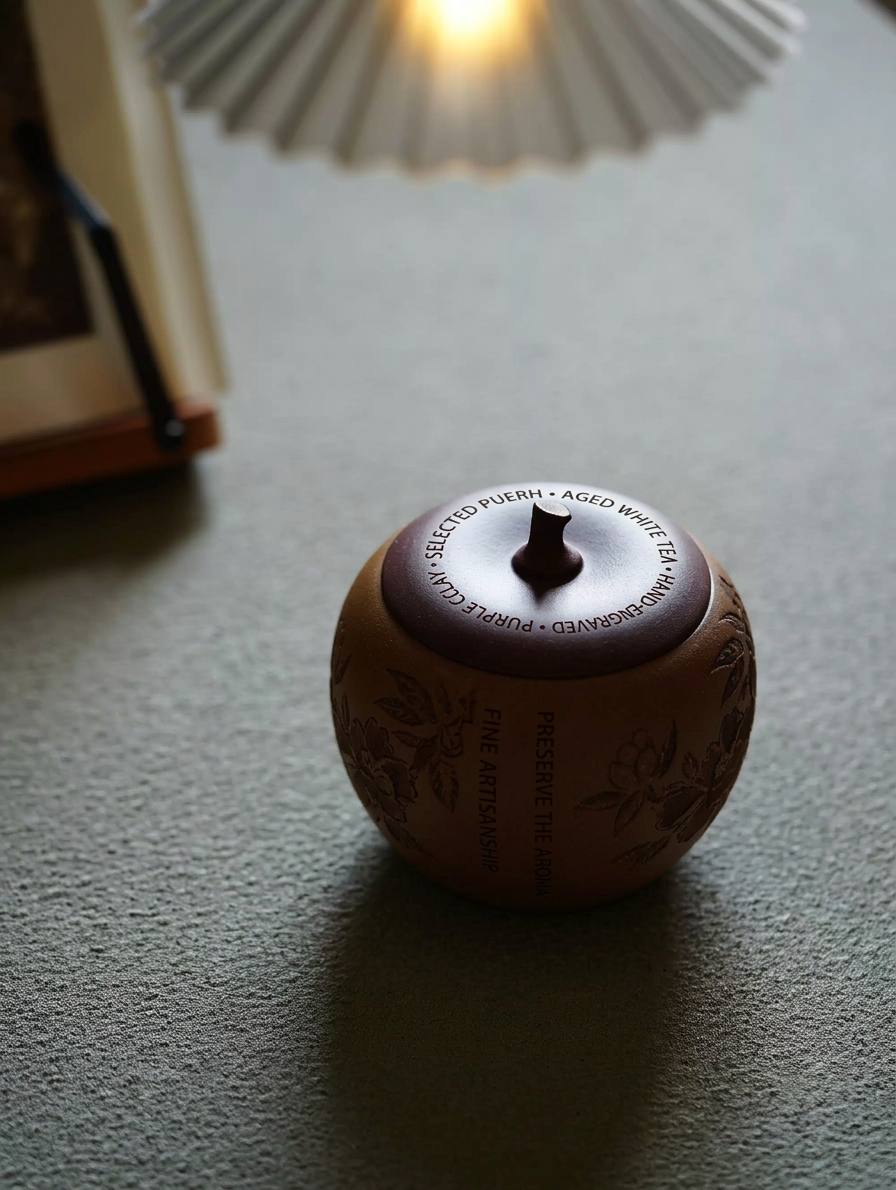 Handmade-Yixing-Zisha-Tea-Caddy-120g-Loose-Leaf-Tea-Storage-Jar_7