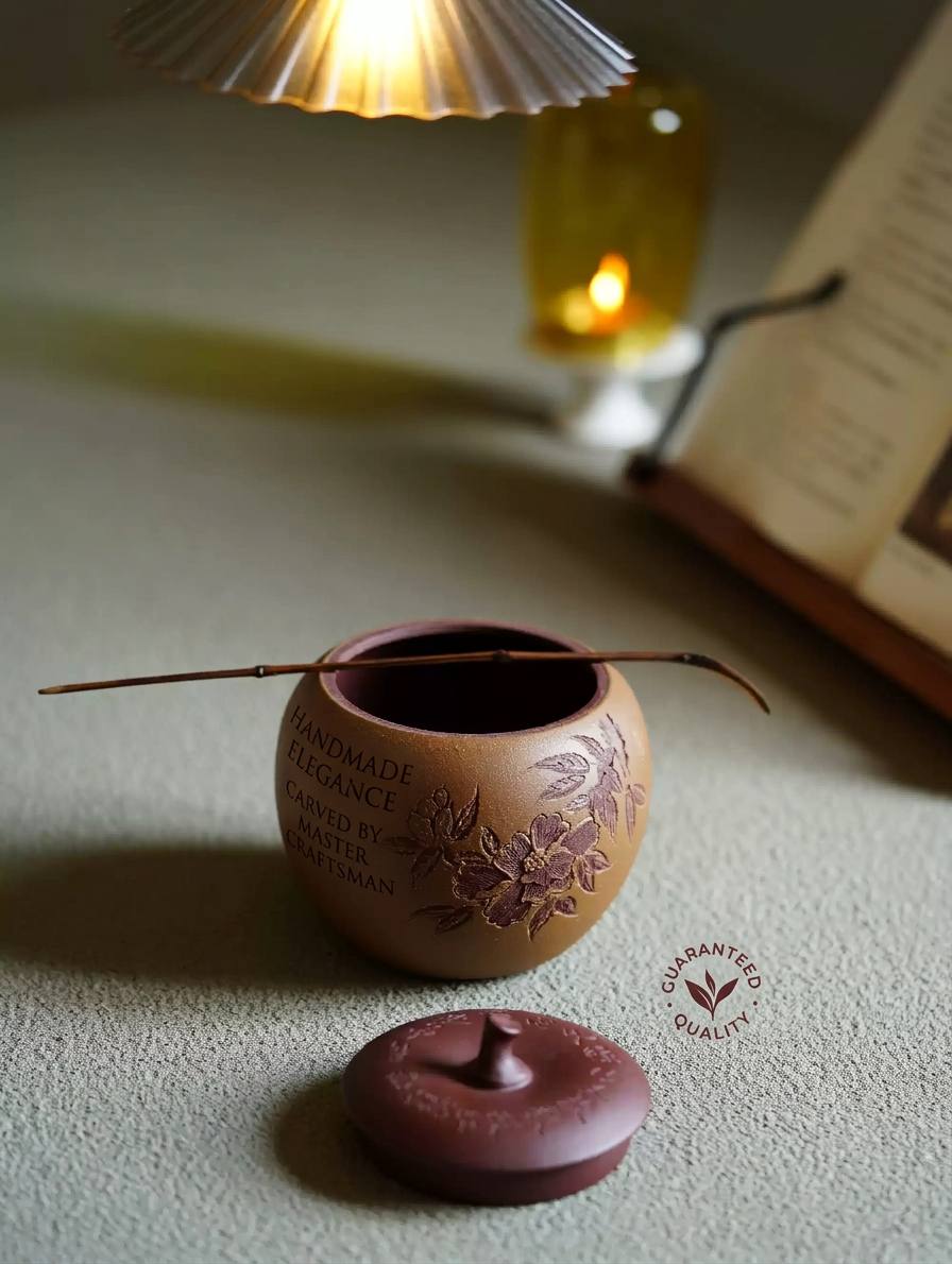 Handmade-Yixing-Zisha-Tea-Caddy-120g-Loose-Leaf-Tea-Storage-Jar_9