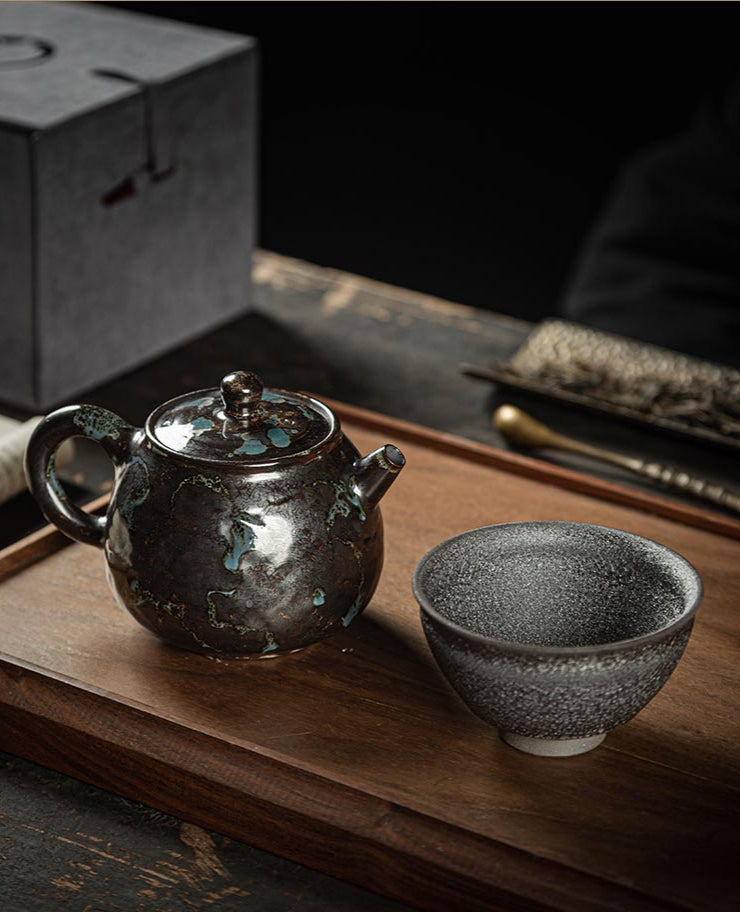 Jian Zhan Starry Sky Cup by Lin Shipeng - Elegance in Craft