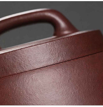 Large Thickened Yixing Purple Clay Tea Storage Jar For Pu Erh Tea 700g Capacity