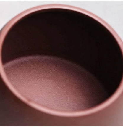 Large Thickened Yixing Purple Clay Tea Storage Jar For Pu Erh Tea 700g Capacity