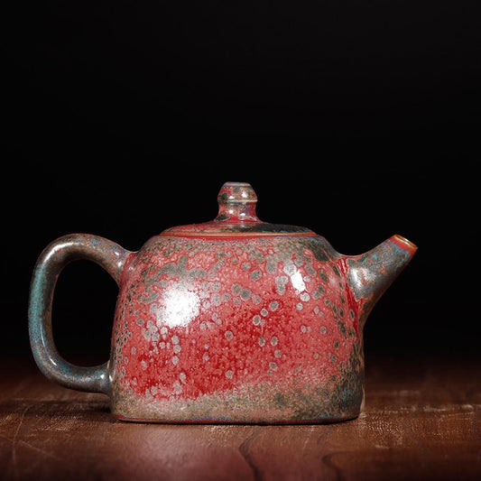 Mastercrafted Jianzhi Teapot - Four-Square Han Altar Edition