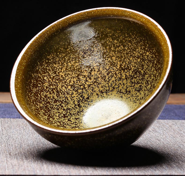 Masterfully Crafted Jianyang Jian Zhan Tea Cup - Song Dynasty Elegance