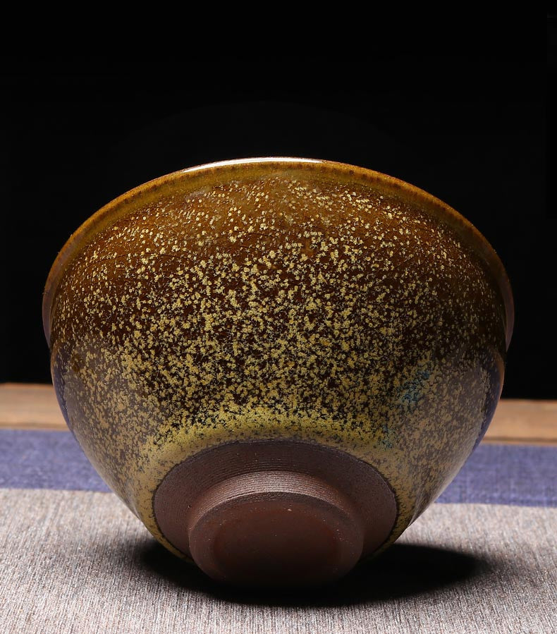Masterfully Crafted Jianyang Jian Zhan Tea Cup - Song Dynasty Elegance