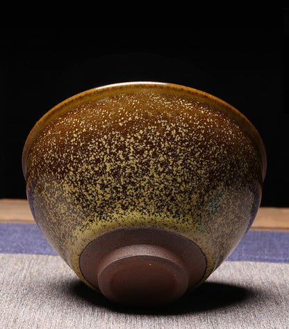 Masterfully Crafted Jianyang Jian Zhan Tea Cup - Song Dynasty Elegance