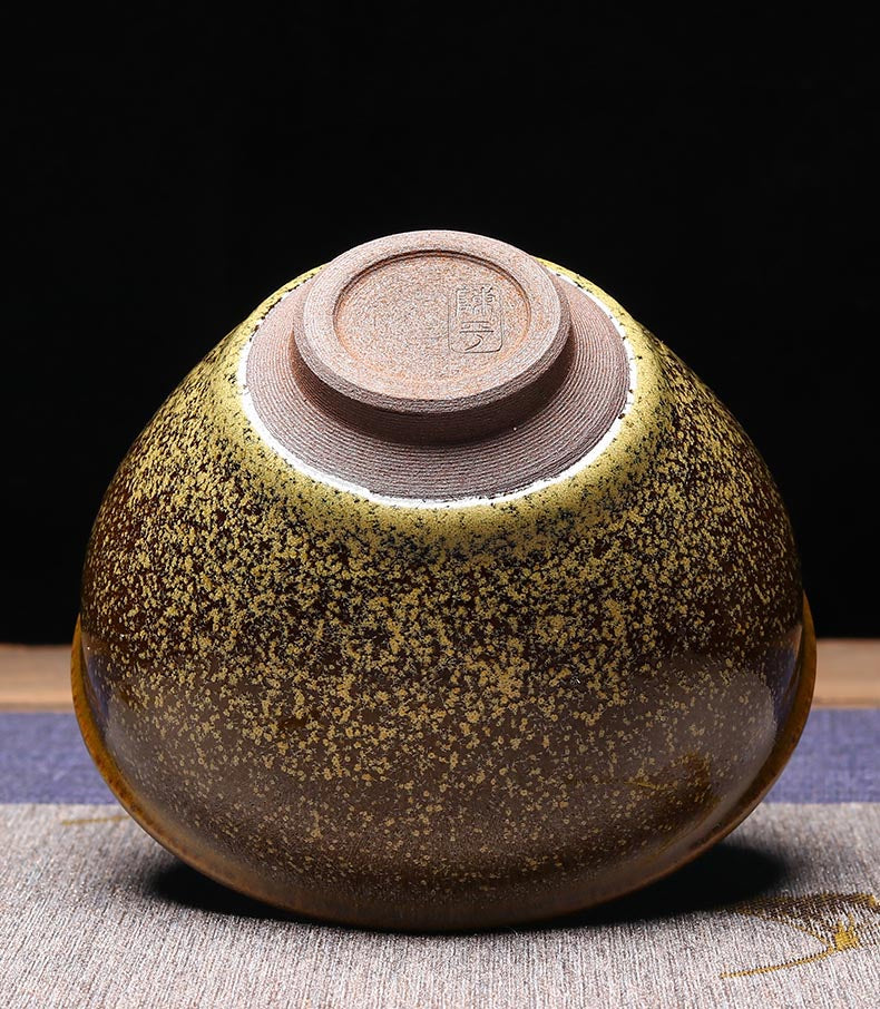 Masterfully Crafted Jianyang Jian Zhan Tea Cup - Song Dynasty Elegance