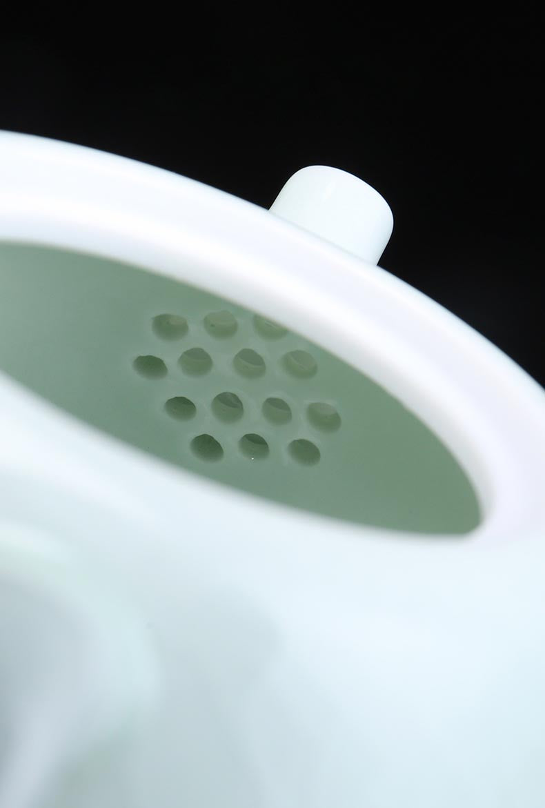 Tinghuai Ru Yao Jade-Glazed Craftsman Porcelain Teapot - Exquisite Chinese Gongfu Teaware