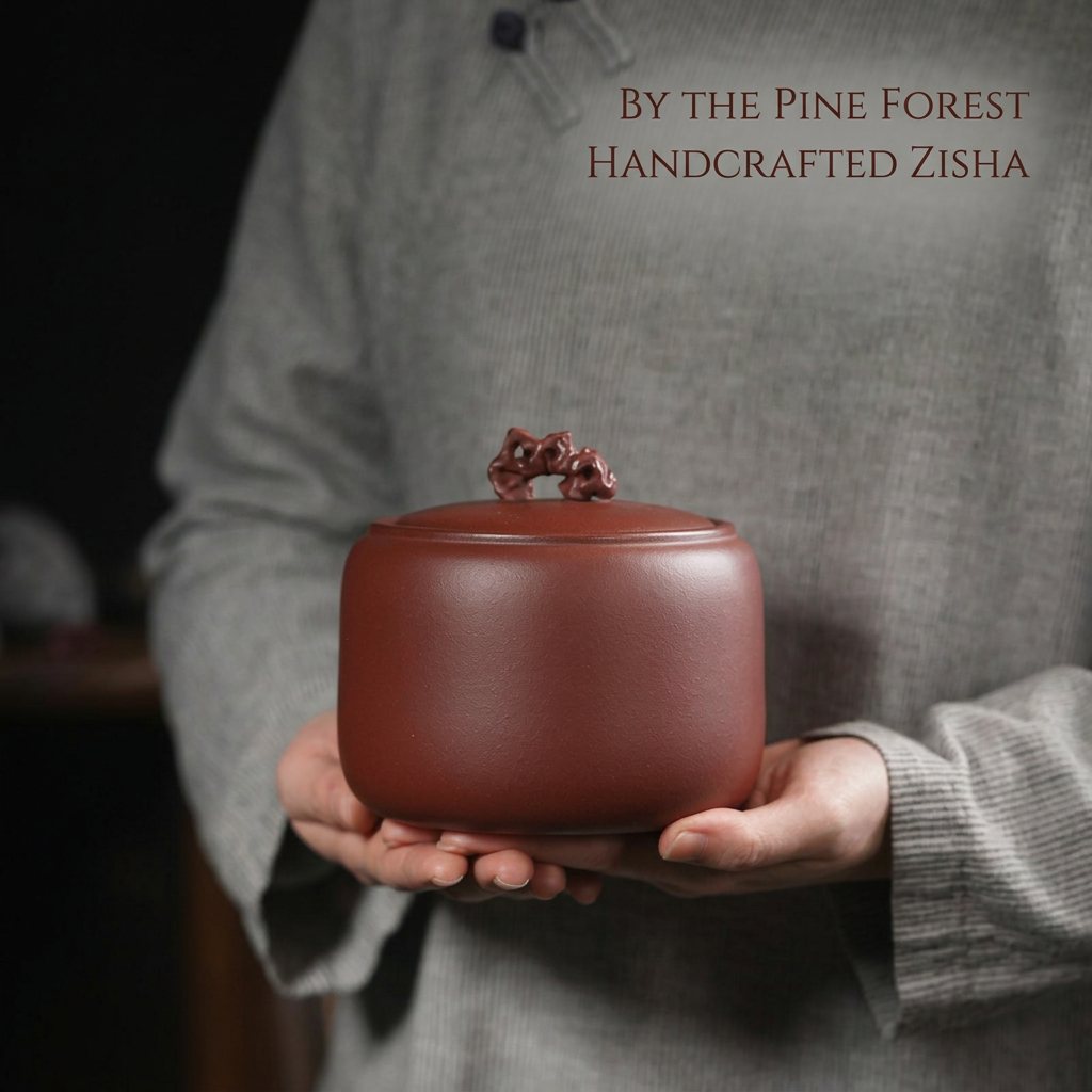 Yixing-Clay-Tea-Storage-Caddy-Taihu-Stone-Style-200-g-Capacity_5