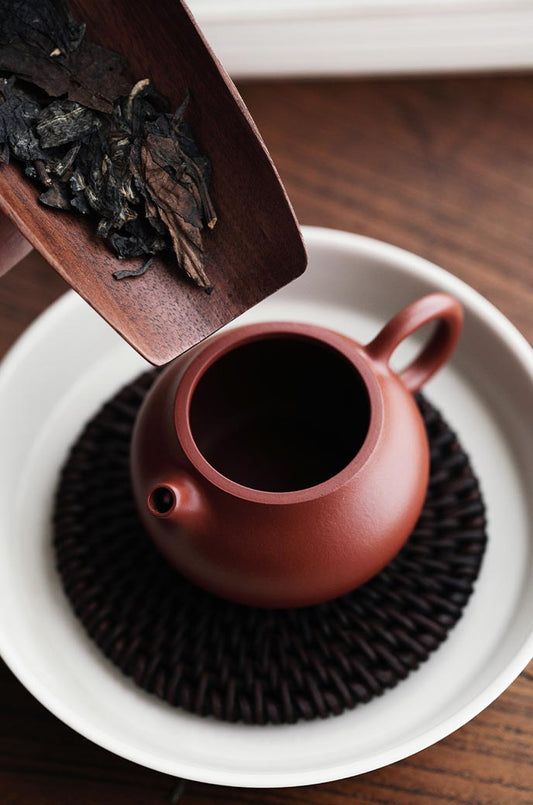 Yixing Zisha Teapot - Handmade Xiao Wendan 100ml