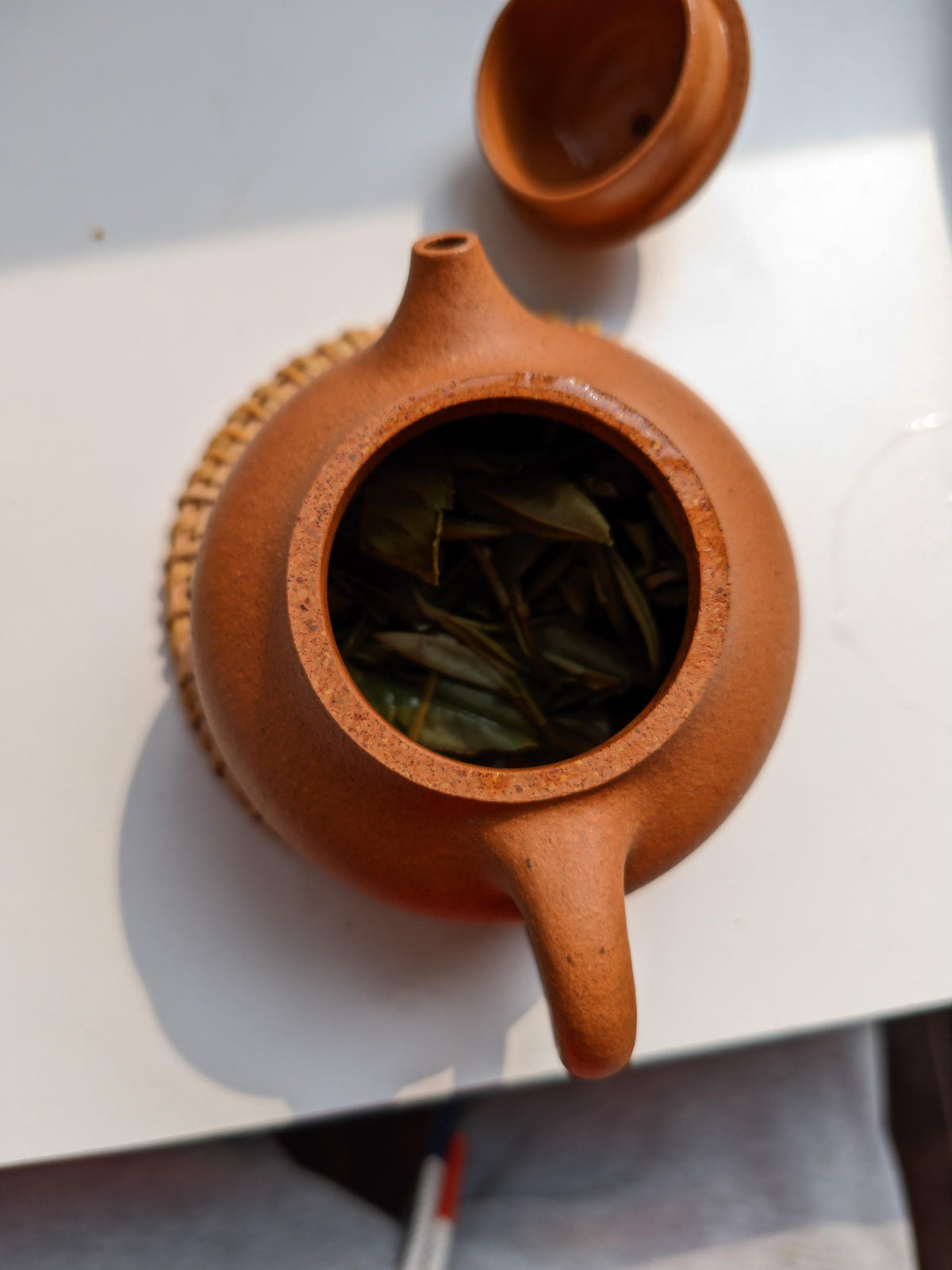 Yixing Zisha Teapot in Natural Duanni Clay - 120cc Elegant Bumpy Pomelo Design
